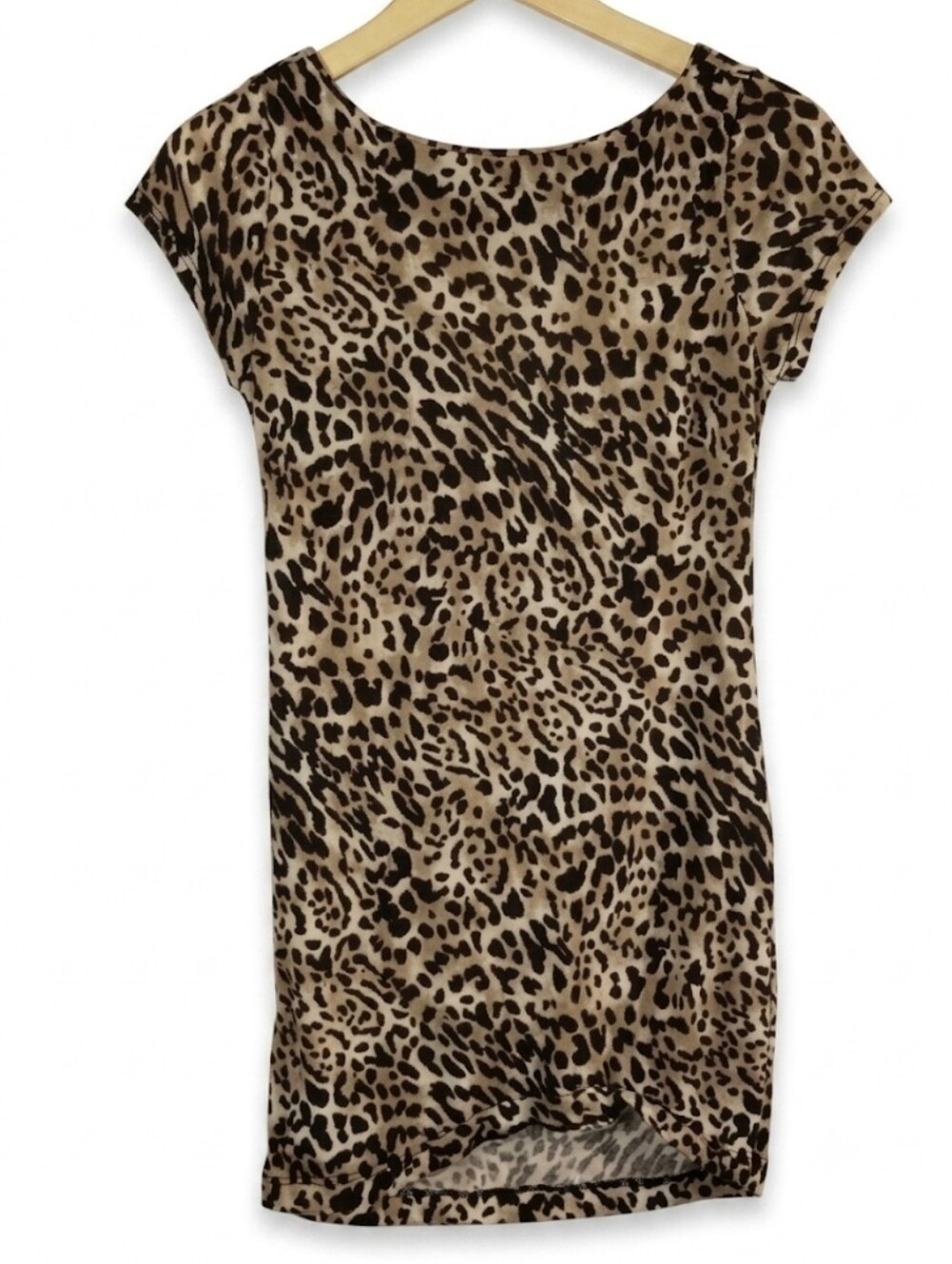 Audrey low back‎ leopard print top